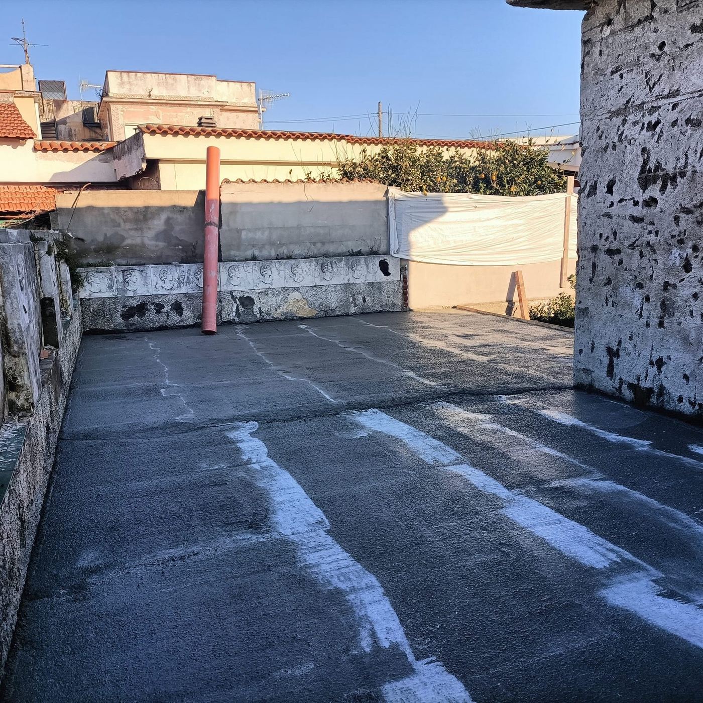 Terrazza completata